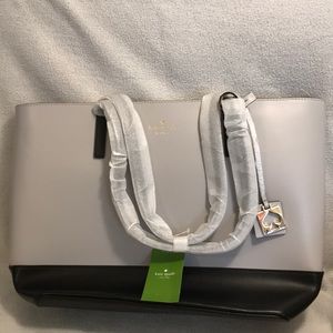 NEW KATE SPADE black haven st. bag Spade, Gold z